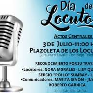 El 3 de Julio se celebra el Dia del Locutor.
