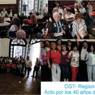 La CGT Salta, conmemoró los 40 años de la Democracia Argentina el 8 de diciembre.