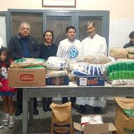 En el marco de la conmemoración del Día del Trabajador, la CGT organizó la entrega de donaciones para el “Comedor Padre José Lally” de la Iglesia San José Obrero.